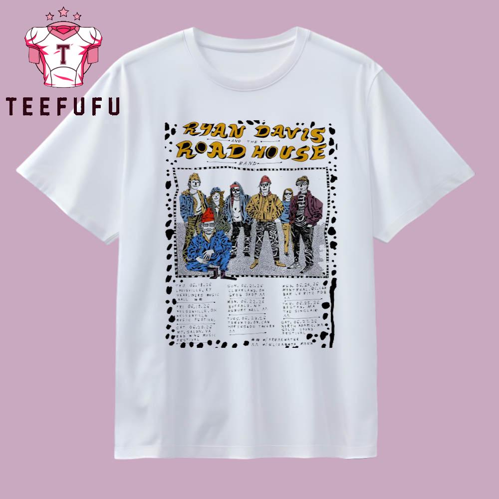 Ryan Davis And The Road House Band 2026 US Shows T Shirt