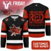 San Jose Sharks NHL Red Friday Hockey Jersey