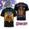 Scooby-Doo 250th USA Anniversary Black T Shirt