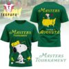 Snoopy Masters Tournament 2026 Golf Club Green T Shirt