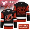 Tampa Bay Lightning NHL Red Friday Hockey Jersey