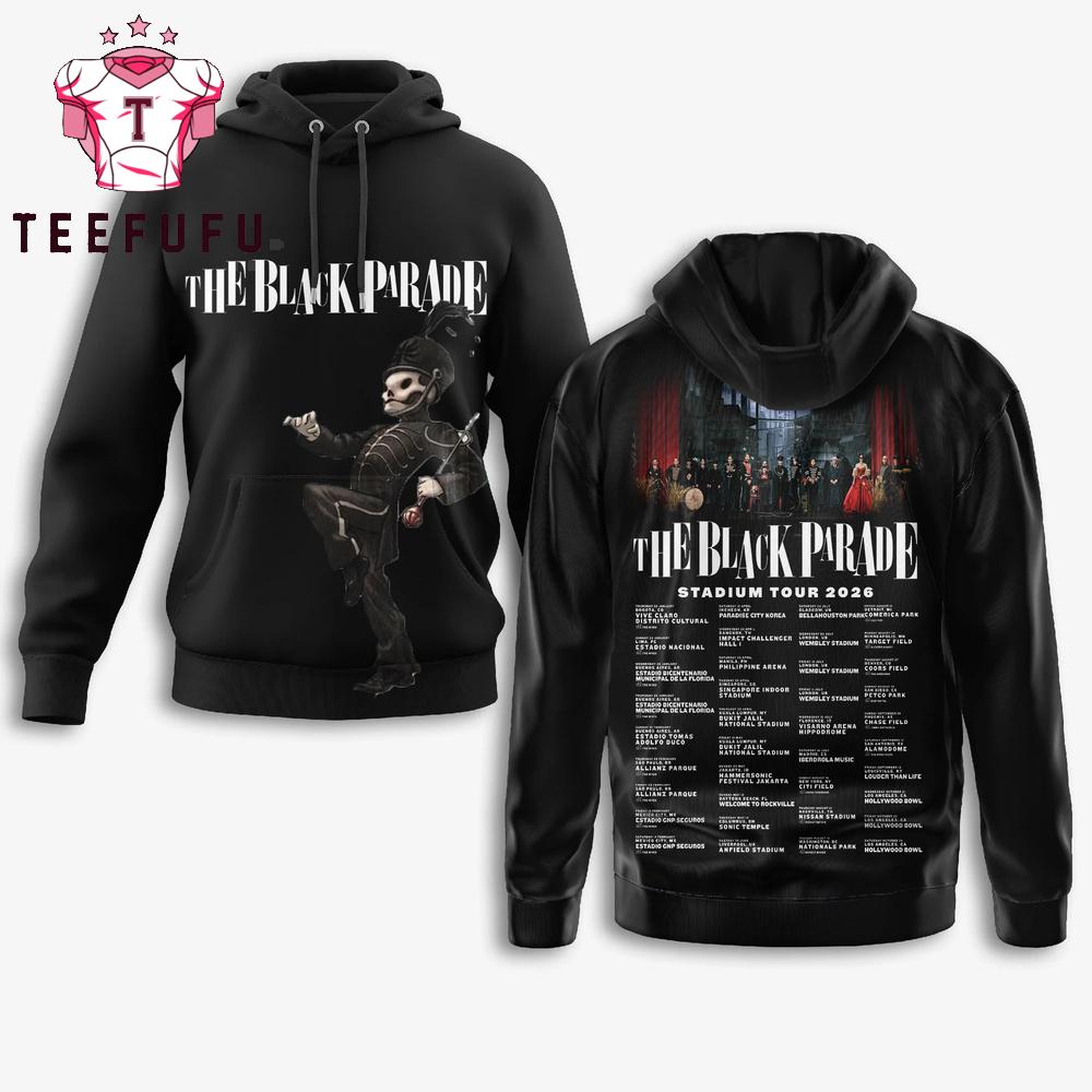 The Black Parade Stadium Tour 2026 Hoodie