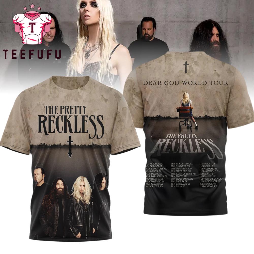 The Pretty Reckless Dear God World Tour 2026 T Shirt