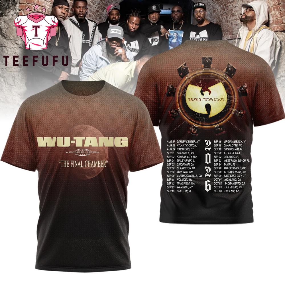 Wu-Tang Clan The Final Chamber 2026 Tour T Shirt