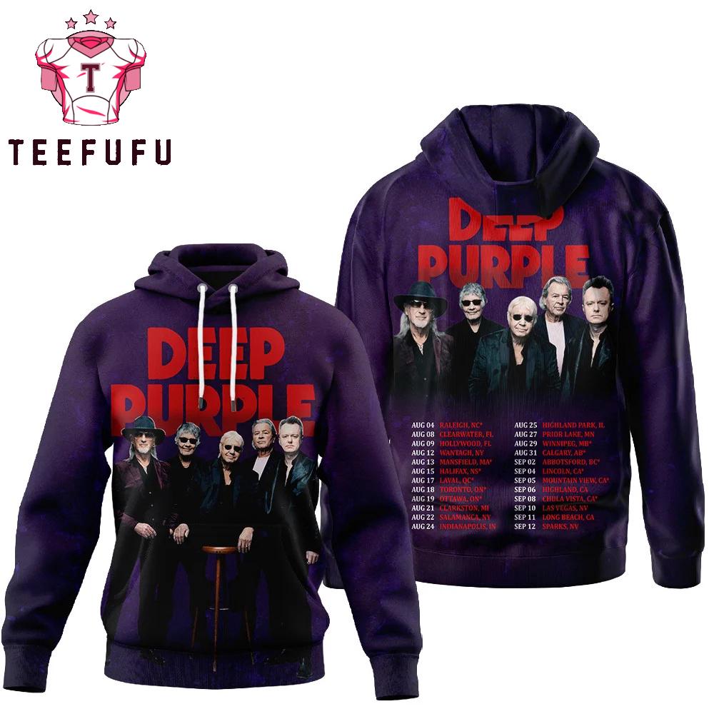 Deep Purple 2026 World Tour Schedule New Hoodie