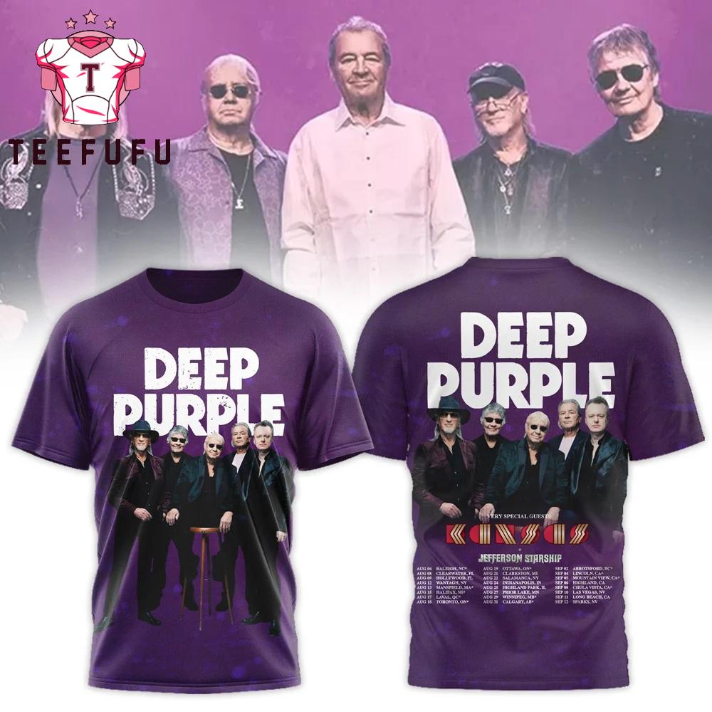 Deep Purple Music Graphic Tour 2026 T Shirt