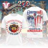 Grateful Dead 1776-2026 250 Years of America White T Shirt 2 Grateful Dead 1776-2026 250 Years of America White T Shirt