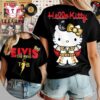 Hello Kitty x Elvis Presley Unisex Black T Shirt 2 Hello Kitty x Elvis Presley Unisex Black T Shirt