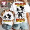 Hello Kitty x Kiss Band Rock And Roll All Nite White T Shirt
