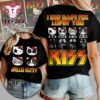 Hello Kitty x Kiss Band Unisex Black T Shirt