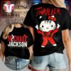Hello Kitty x Michael Jackson Unisex Black T Shirt