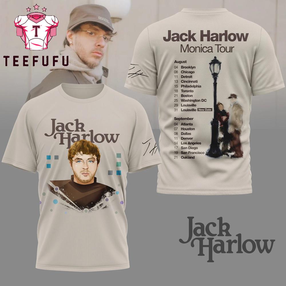 Jack Harlow Monica Tour 2026 Limited T Shirt