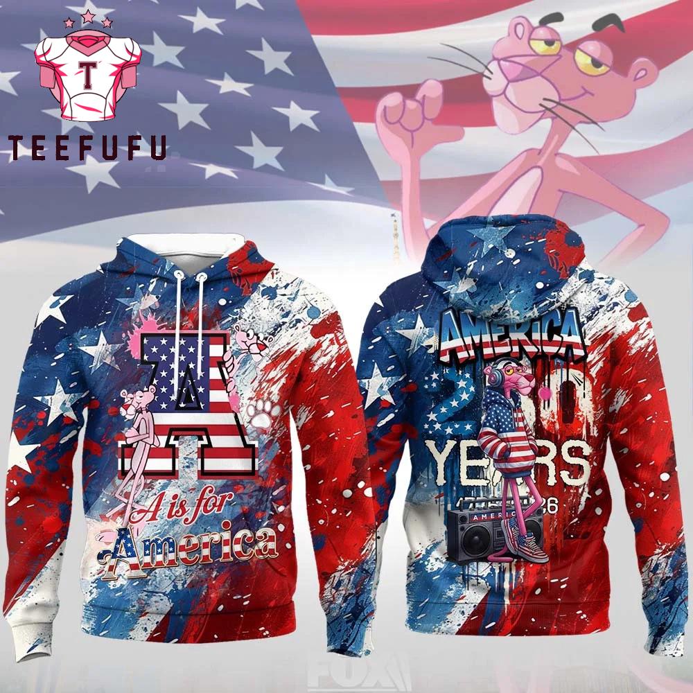 Pink Panther 250 Years of America Hoodie