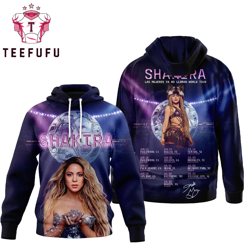 Shakira Las Mujeres Ya No Lloran World Tour 2026 Hoodie
