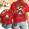 Snoopy Cinco De Mayo 2026 Red 3D Shirt