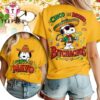 Snoopy Cinco De Mayo 2026 Yellow 3D Shirt