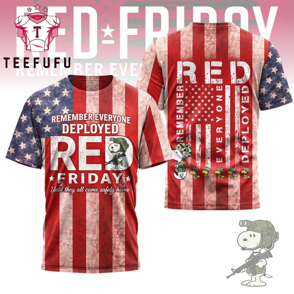 Snoopy Red Friday 2026 T Shirt