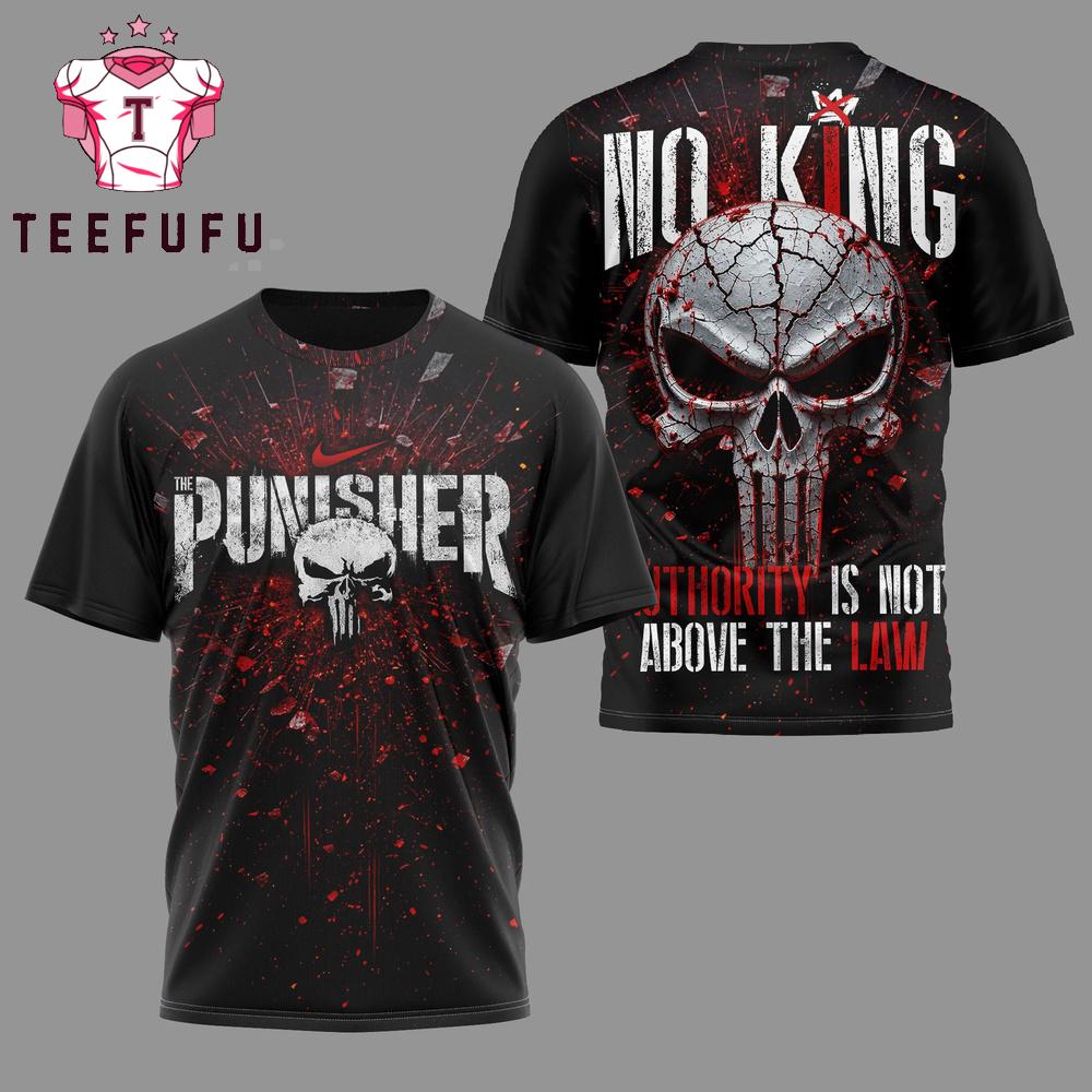 The Punisher No King 2026 T Shirt