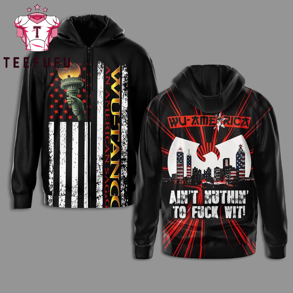 Wu Tang Clan 250th Years Of America Zip Hoodie