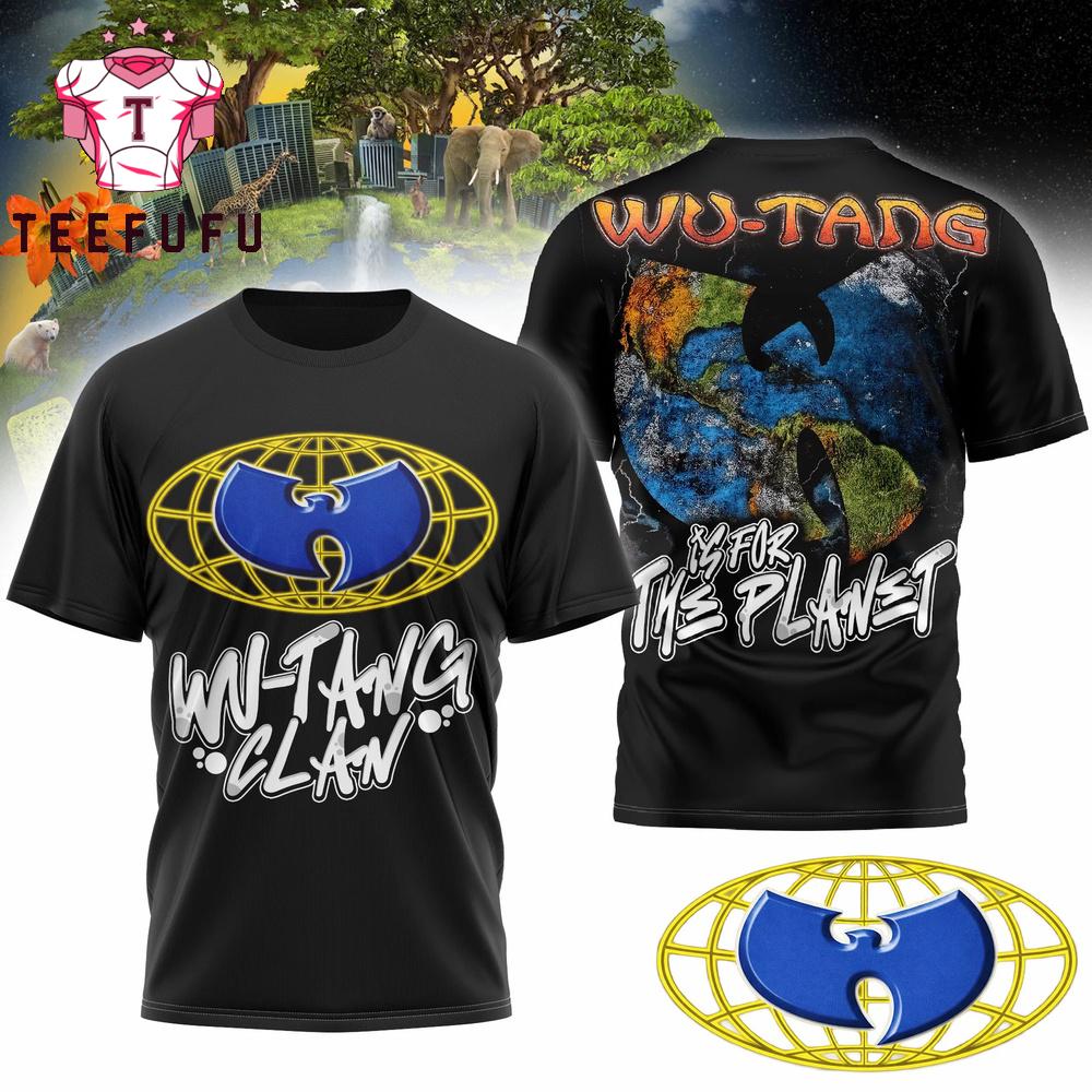 Wu Tang Clan Is For The Planet Earth Day T Shirt