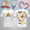 Buc-ee's Nurse White 3D T Shirt 2 Buc-ee's Nurse White 3D T Shirt