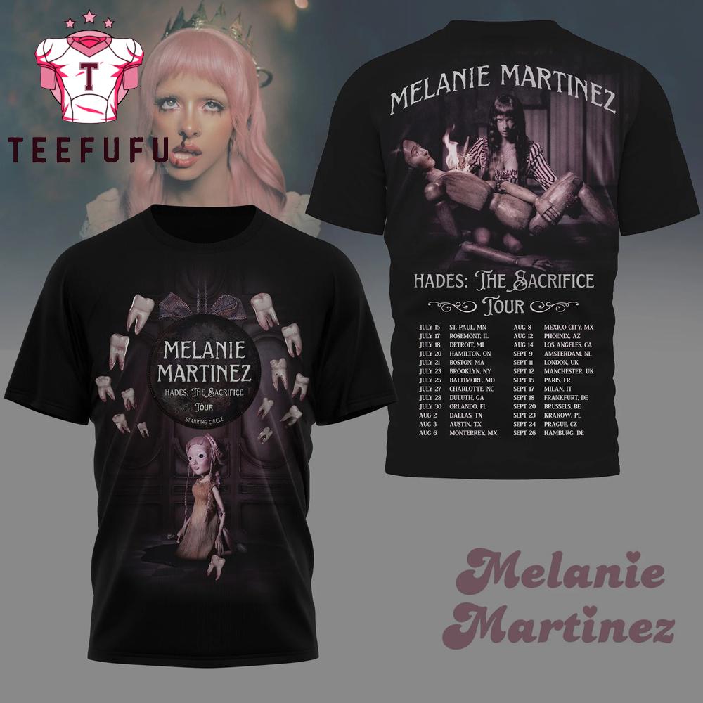 Melanie Martinez Hades The Sacrifice Tour 2026 T Shirt