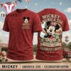 Mickey Mouse Amecica 250 Years of Freedom T Shirt 2 Mickey Mouse Amecica 250 Years of Freedom T Shirt