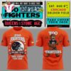 Foo Fighters x Chicago Bears Take Cover Tour 2026 New Design 3D Shirt , Music Trend Shirt Foo Fighters X Chicago Bears Take Cover Tour 2026 New Design 3D Shirt