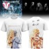 Megadeth Rock Band 2026 Limited Signed White 3D Shirt , Music Trend Shirt Megadeth Rock Band 2026 Limited Signed White 3D Shirt