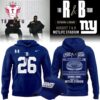New York Giants x Usher & Chris Brown 2026 Limited Edition Blue Hoodie , Music Trend Shirt New York Giants X Usher Chris Brown 2026 Limited Edition Blue Hoodie