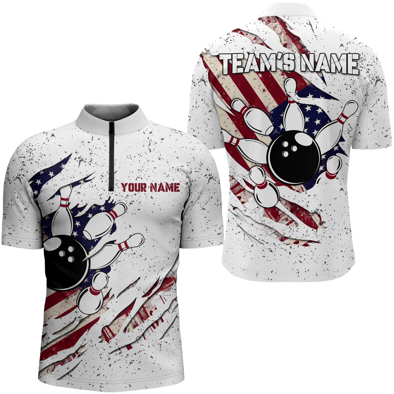 American Flag Bowling Shirt For Men Custom Bowling Team Jersey Bowling Quarter Zip Shirt Custom Team Bowling Jerseys Bowling Shirts 1 G2xgv4 American Flag Bowling Shirt For Men Custom Bowling Team Jersey Bowling Quarter Zip Shirt, Custom Team Bowling Jerseys, Bowling Shirts
