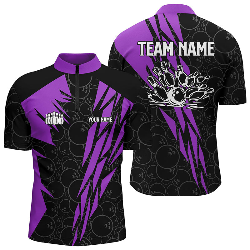 Black Bowling Camo Men S Bowling Quarter Zip Shirts Custom Bowling Strike Team League Jerseys Purple Custom Team Bowling Jerseys 1 X7vzl0 Black Bowling Camo Men'S Bowling Quarter Zip Shirts Custom Bowling Strike Team League Jerseys Purple, Custom Team Bowling Jerseys