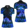Blue Flame Bowling Shirt Custom My Balls Are On Fire Bowling Quarter Zip Shirts For Women Jersey, Custom Bowling Shirts, Bowling Gift Ideas