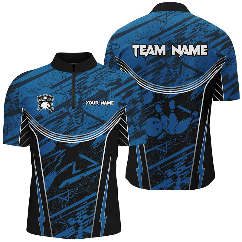 Blue Camo Men Bowling Quarter Zip Shirts Custom Team Bowling Jerseys Gift For Bowlers Custom Team Bowling Jerseys Bowling Shirts 1 Z3vrnq Blue camo Men Bowling Quarter Zip Shirts custom team bowling jerseys, gift for bowlers, Custom Team Bowling Jerseys, Bowling Shirts