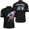 Bowling Quarter Zip Shirt Men Bowling Jerseys Personalized American flag black Bowling Team Shirts, Custom Team Bowling Jerseys, Bowling Shirts 1 Bowling Quarter Zip Shirt Men Bowling Jerseys Personalized American flag black Bowling Team Shirts, Custom Team Bowling Jerseys, Bowling Shirts