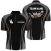 Bowling Quarter Zip shirts for men Custom bowling ball and pins black vintage Bowling Team Jerseys, Custom Team Bowling Jerseys, Bowling Shirts 2 Bowling Quarter Zip shirts for men Custom bowling ball and pins black vintage Bowling Team Jerseys, Custom Team Bowling Jerseys, Bowling Shirts