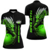 Bowling Shirts Personalized, Green Dragon Women Bowling Quarter-Zip Shirts Team Bowling Jerseys Bowling Apparel 1 Bowling Shirts Personalized, Green Dragon Women Bowling Quarter-Zip Shirts Team Bowling Jerseys Bowling Apparel