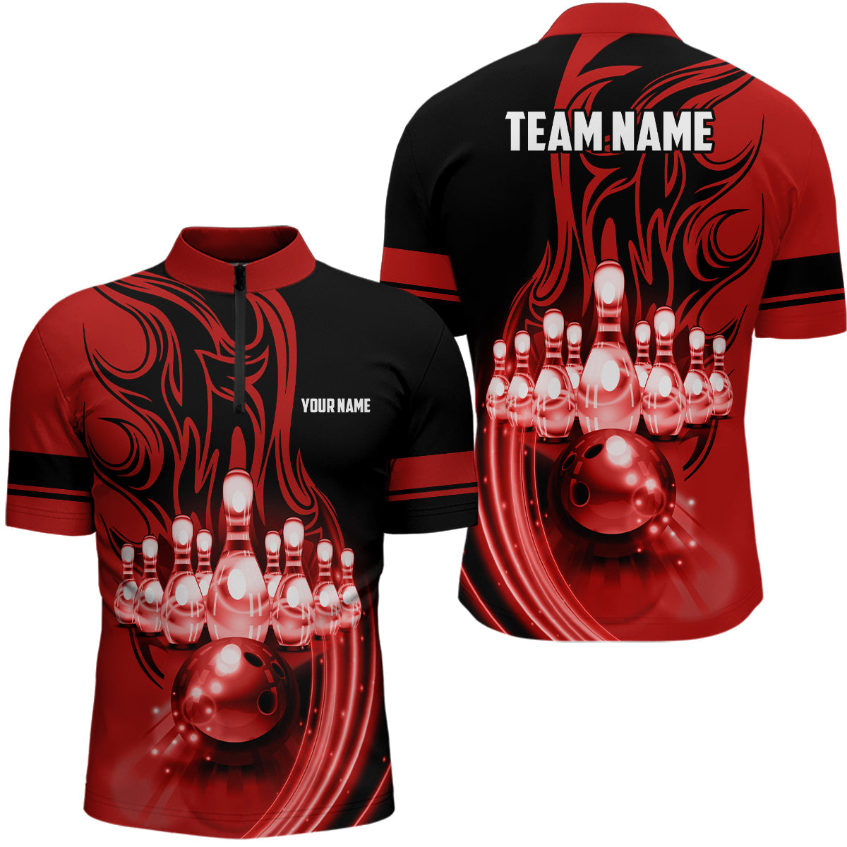 Bowling Ball And Pins Red Light Custom Team League Bowling Jerseys Quarter Zip Shirts For Men Custom Team Bowling Jerseys Bowling Shirts 1 Ouevwp Bowling ball and pins Red light Custom Team League Bowling jerseys Quarter Zip Shirts For Men, Custom Team Bowling Jerseys, Bowling Shirts