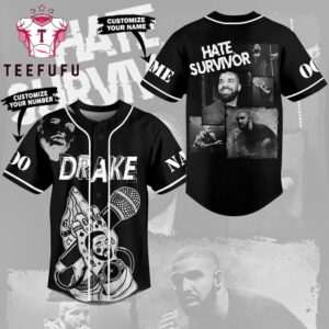 Drake Hate Survivor Baseball Jersey