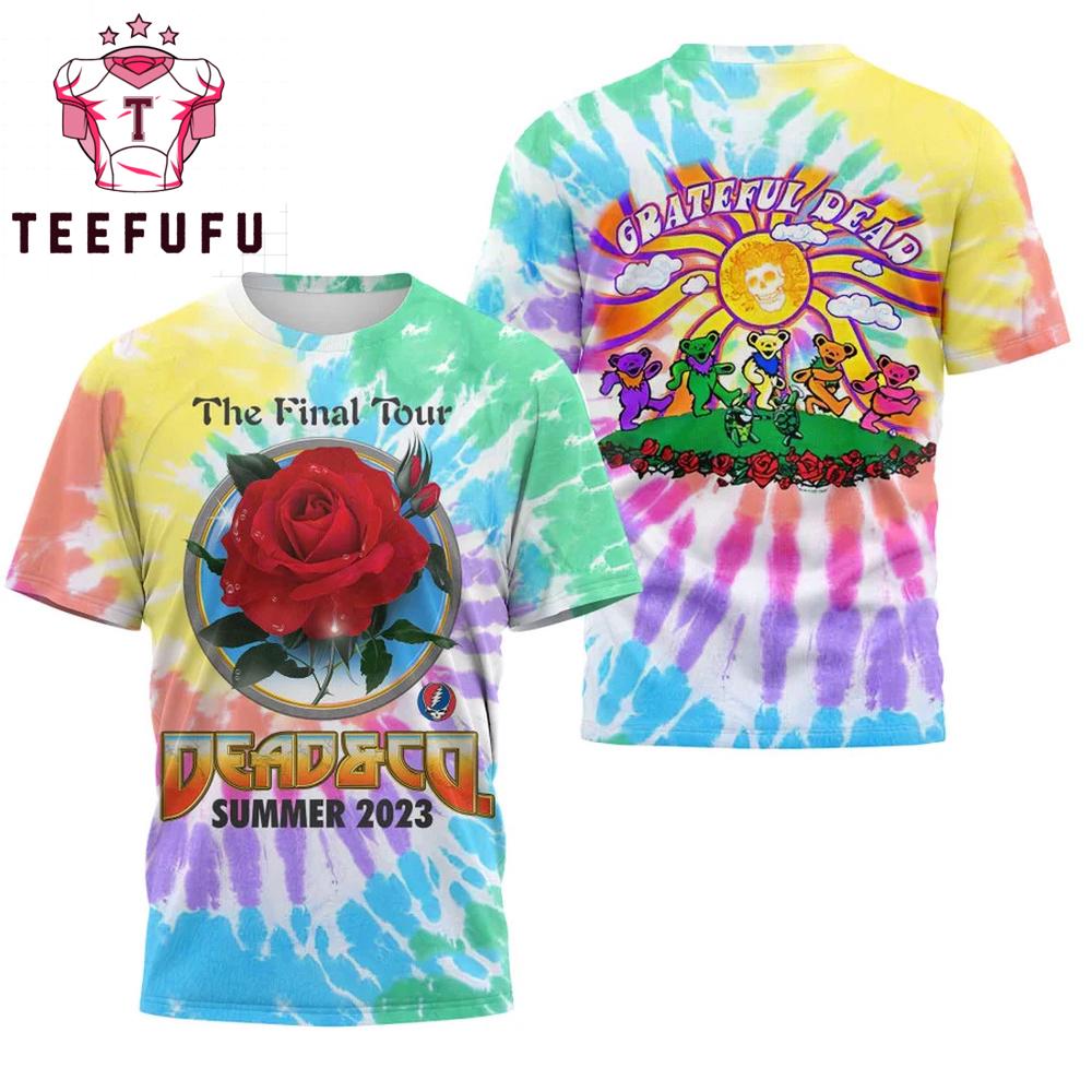 Grateful Dead The Finnal Tour Summer 3D Shirt Grateful Dead The Finnal Tour Summer 3D Shirt