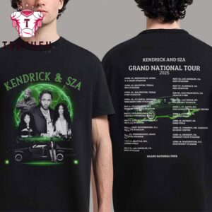 Kendrick Lamar Merch Sza Grand National Tour 2025 Shirt, Kendrick Lamar Tour Tee