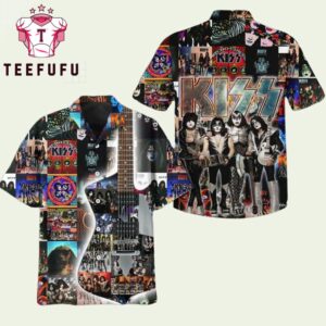 Kiss Band All The Albums Hawaiian Shirt
