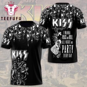 Kiss Rock 'n' Roll 3D Shirt