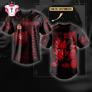 Lady Gaga Music Fan Gifts Baseball Jersey
