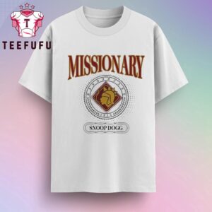 Snoop Dogg Missionary Collegiate Cigarettes T Shirt
