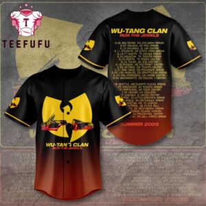 Wu-Tang Clan Run The Jerwels Baseball Jersey