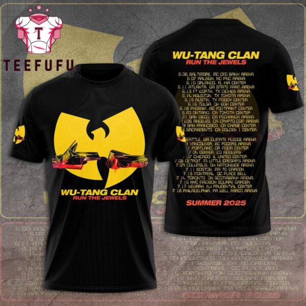 Wu-Tang Clan Run The Jewels Summer 2025 T Shirt