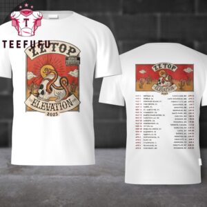 ZZ Top The Elevation Tour 2025 Shirt, ZZ Top 2025 Tee, Elevation Tour 2025 T Shirt