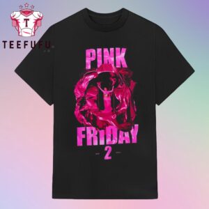 Nicki Minaj Pink Friday 2 Swirl 2025 Tour T Shirt