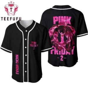 Nicki Minaj Pink Friday 2 World Tour 2025 Baseball Jersey